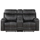 Motion Loveseat w/Console & USB Port