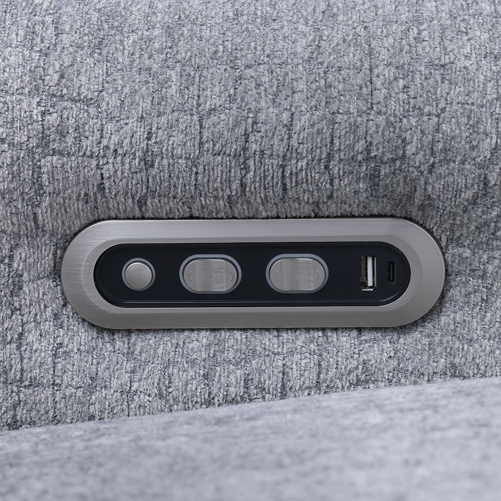 Modular Power Motion Armless Recliner