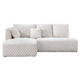 Sectional Sofa w/2Pillows