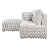 Sectional Sofa w/2Pillows