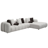 Sectional Sofa w/8 Pillows