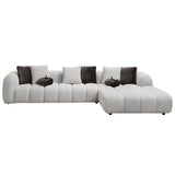 Sectional Sofa w/8 Pillows