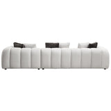Sectional Sofa w/8 Pillows