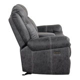 Power Motion Glider Loveseat w/USB Port