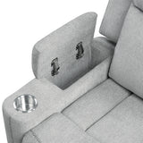 Motion Glider Recliner w/Storage Arm