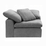 Naveen Modular-Wedge Wit Pillow