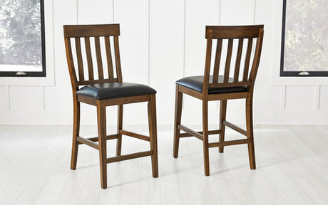 MRPRW365K Slatback Stools - Rustic Whiskey